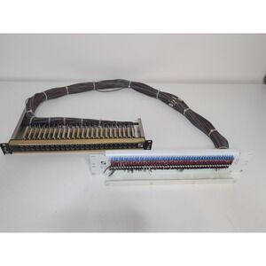 ADC Ultrapatch 48 Point Patchbay Panel Cables Pro Patch Bay